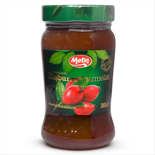 Geleia Turca Metin Rosa Mosqueta Vidro 360g
