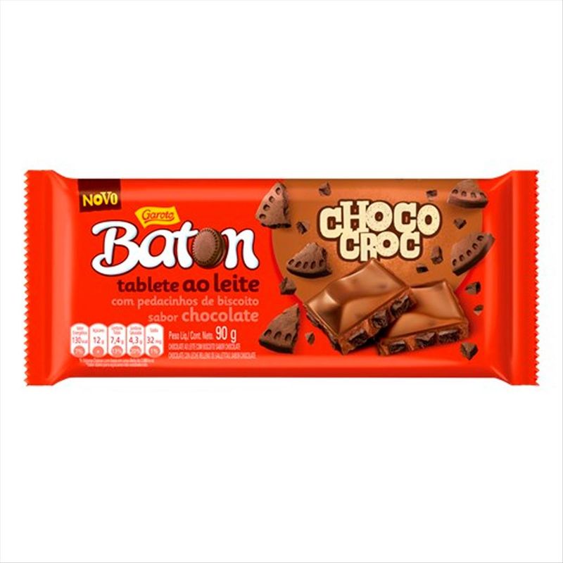 Chocolate-ao-Leite-Baton-Choco-Croc-90g