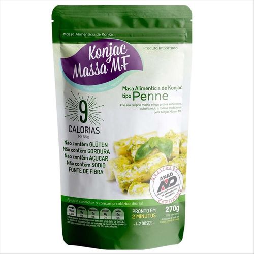 Massa Alimentícia Konjac Tipo Penne 270g