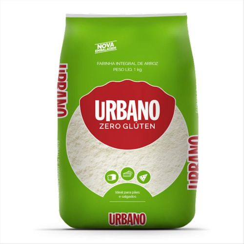 Farinha de Arroz Integral Urbano 1kg