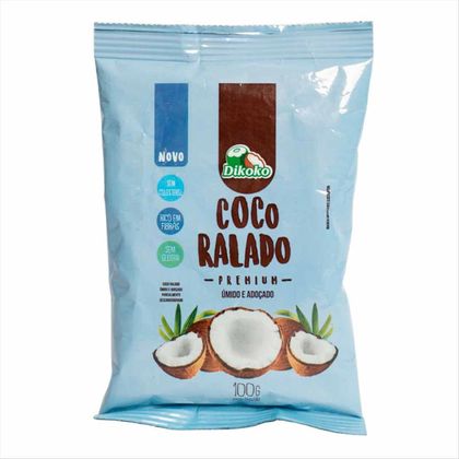 Coco Ralado Dikoko Úmido Adoçado 100g
