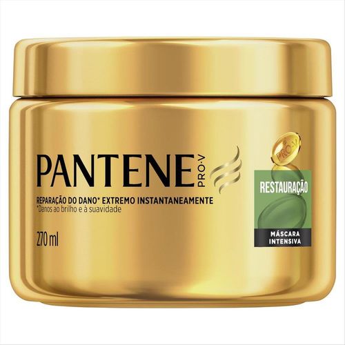 Máscara de Hidratação Intensa Pantene Restauração 270ml