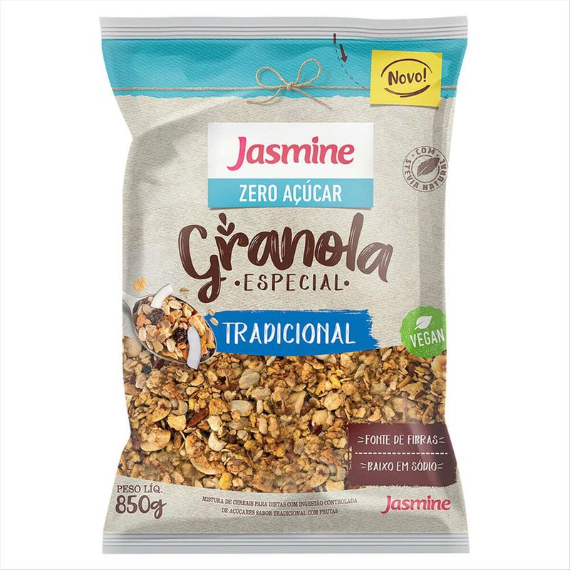 Granola-Jasmine-Zero-Acucar-Tradicional-850g