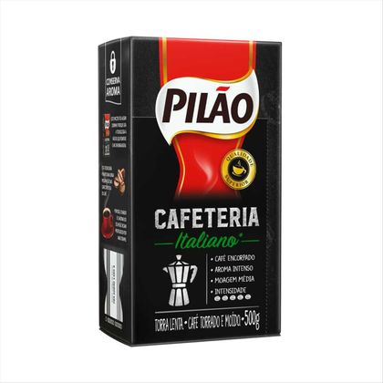 Café Torrado e Moído Pilão Cafeteria Italiano 500g