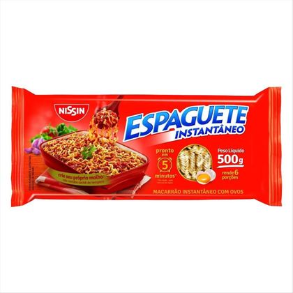 Espaguete Instantâneo Nissin 500g