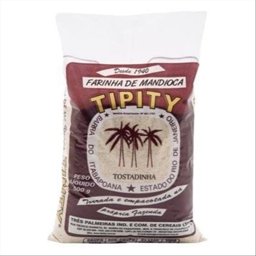 Farinha De Mandioca Tostadinha Tipity 500g