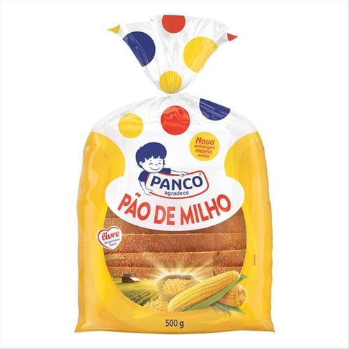 Pão de Milho Panco 500g