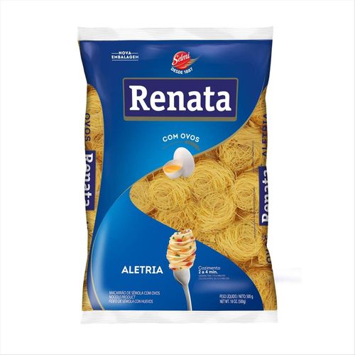 Aletria Com Ovos Renata 500g