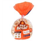 Pão Sírio Pita Bread Tradicional Pequeno Com 12 Unidades 400g