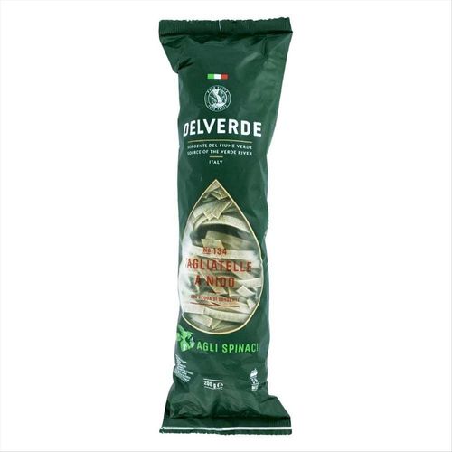Tagliatelle A Nido Italiano Com Espinafre Delverde Nº 134 200g