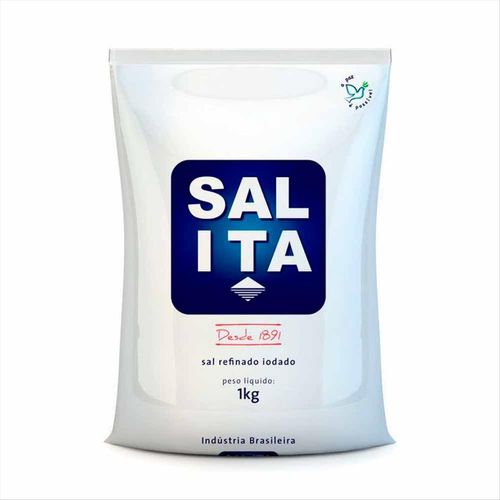 Sal Refinado Iodado Ita 1kg