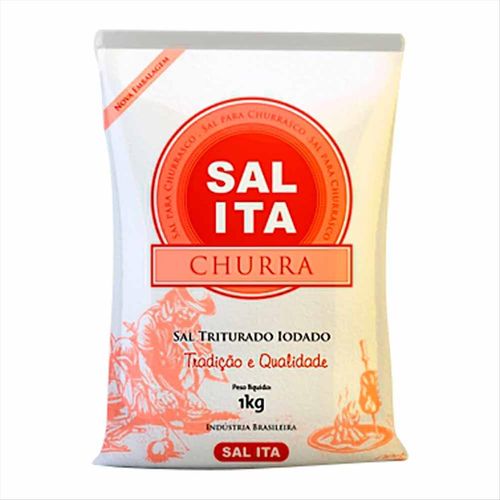 Sal Grosso Iodado Ita 1kg