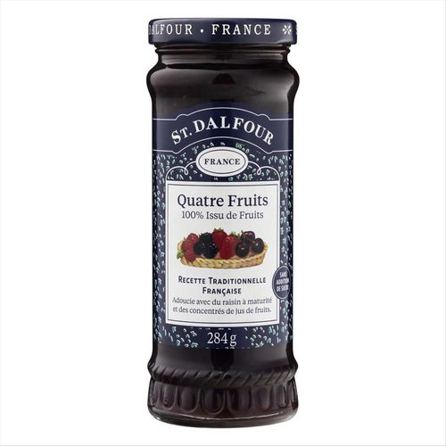 Geleia Francesa St Dalfour Frutas Vermelhas Vidro 284g