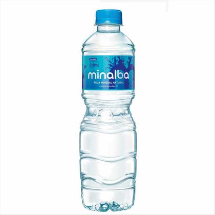 Água Mineral Sem Gás Minalba Pet 510ml