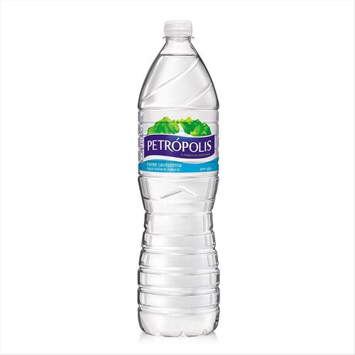 Água Mineral Sem Gás Petrópolis Pet 1,5L