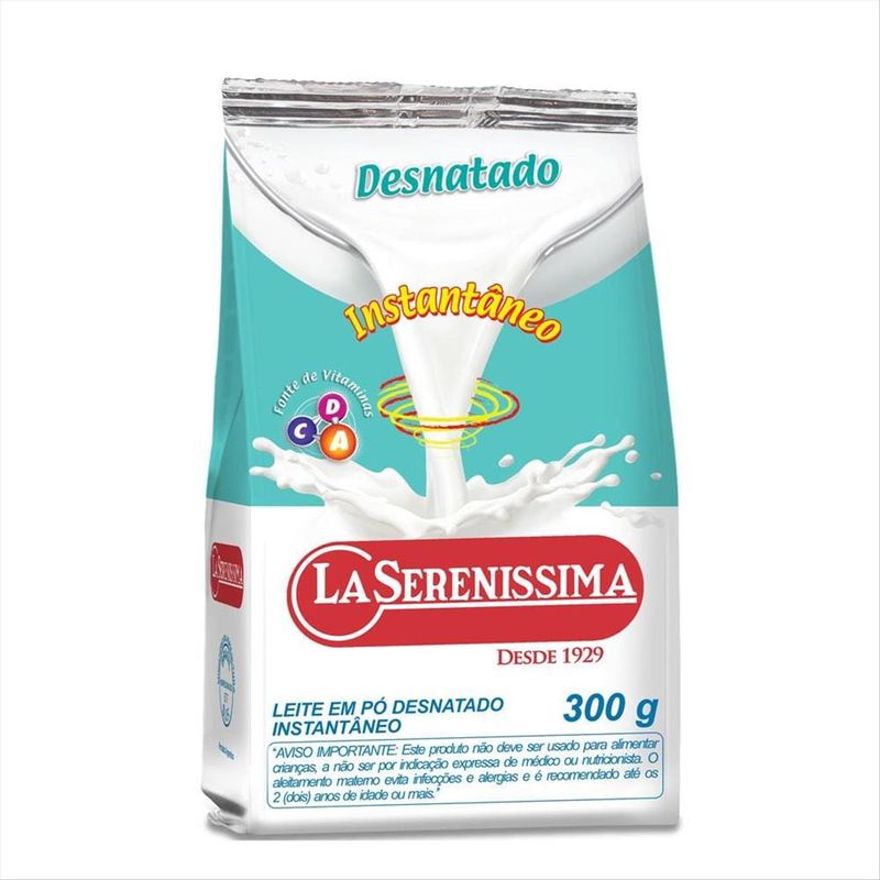 Leite-Em-Po-Desnatado-Argentino-La-Serenissima-Pacote-300g