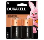 Pilha Duracell Grande D 2 Unidades