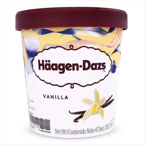 Sorvete Häagen Dazs Baunilha Pote 473ml