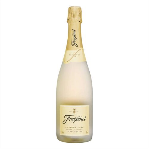Cava Branco Demi-Sec Espanhol Freixenet Carta Nevada Garrafa  750 mL