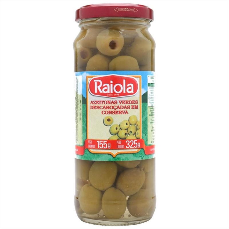 Azeitona-Verde-sem-Caroco-Raiola-Vidro-155g