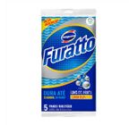 Pano de Limpeza Multiuso Antibacterial Limppano Furatto Azul 5 Unidades