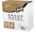 Guardanapo Folha Dupla Scott Grand Hotel Jantar 33×33 Cm Com 50 Unidades