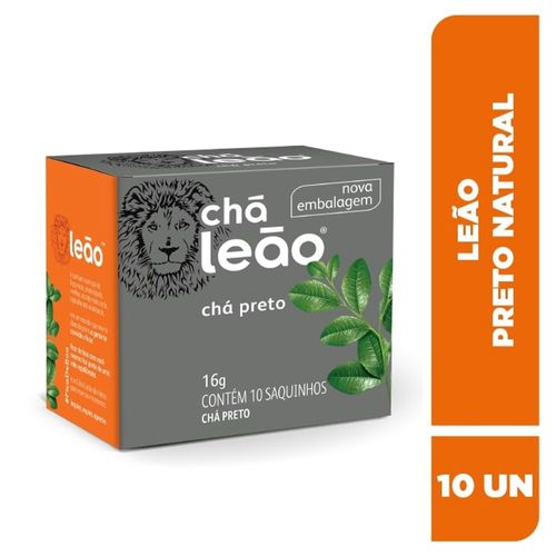 Chá Preto Leão Caixa Com 10 Sachês 16g