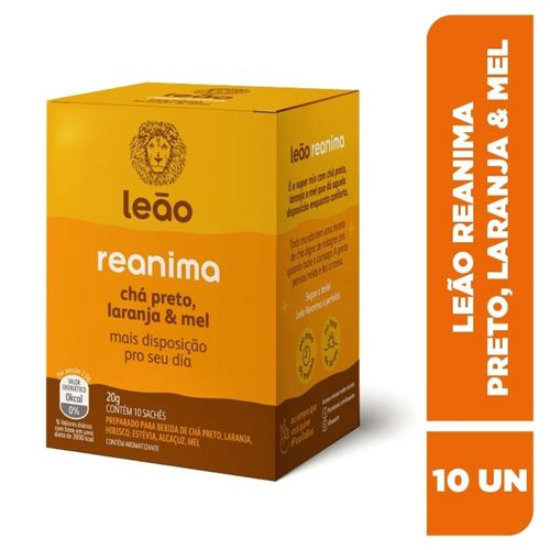 Chá Preto Leão Reanima 20g