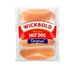 Pão para Hot Dog Wickbold Original com 4 Unidades 200g