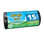 Saco para Lixo Preto Reforçado 15L Dover Roll Super Forte 40 Unidades