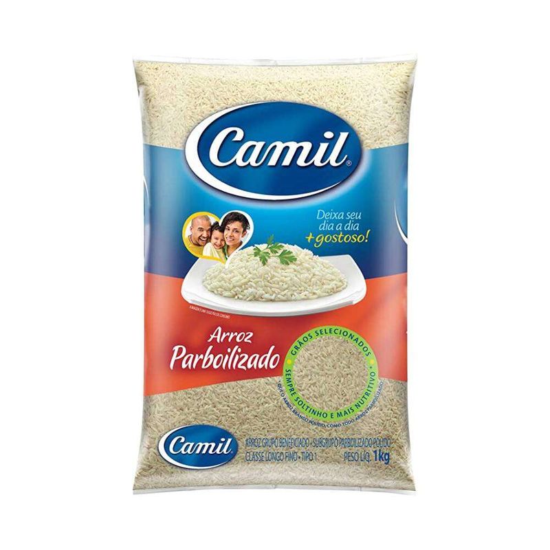 Arroz Parboilizado Camil 1kg - Zona Sul