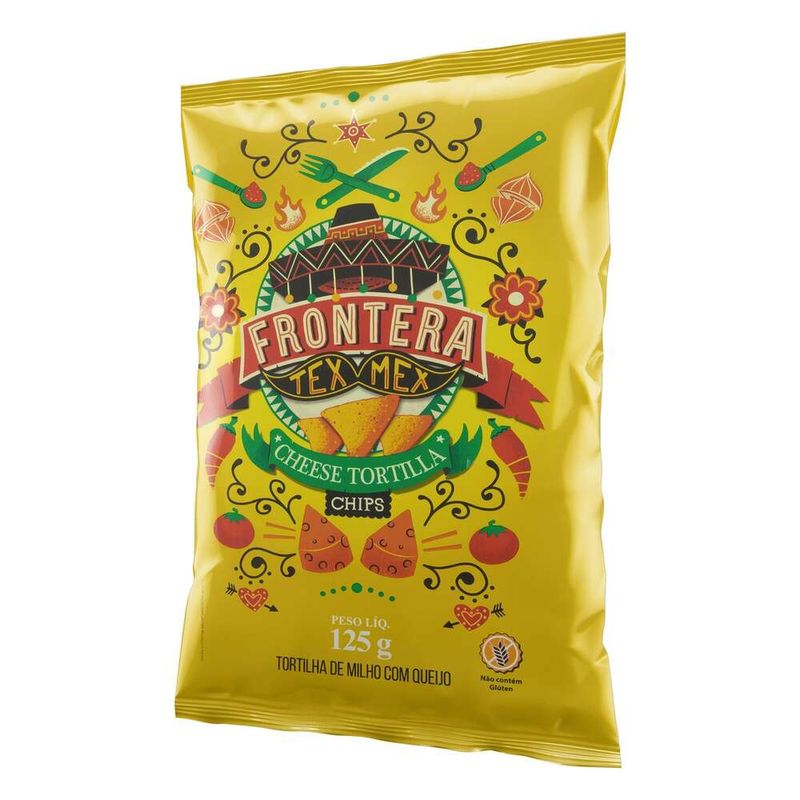 Tortilha-Chips-de-Milho-Queijo-Frontera-Tex-Mex-Pacote-125g