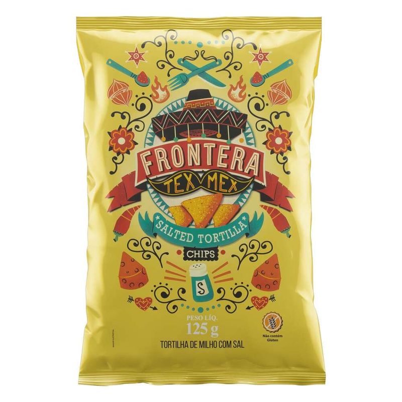 Tortilha-Chips-de-Milho-com-Sal-Frontera-Tex-Mex-Pacote-125g