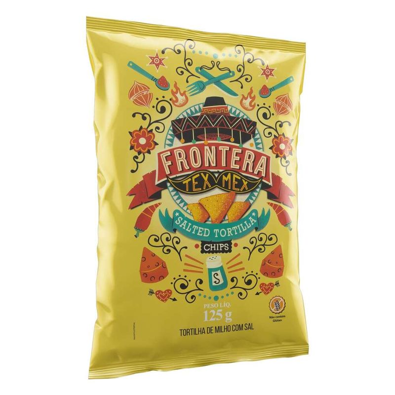 Tortilha-Chips-de-Milho-com-Sal-Frontera-Tex-Mex-Pacote-125g
