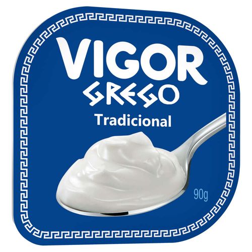 Iogurte Grego Tradicional Vigor 90g