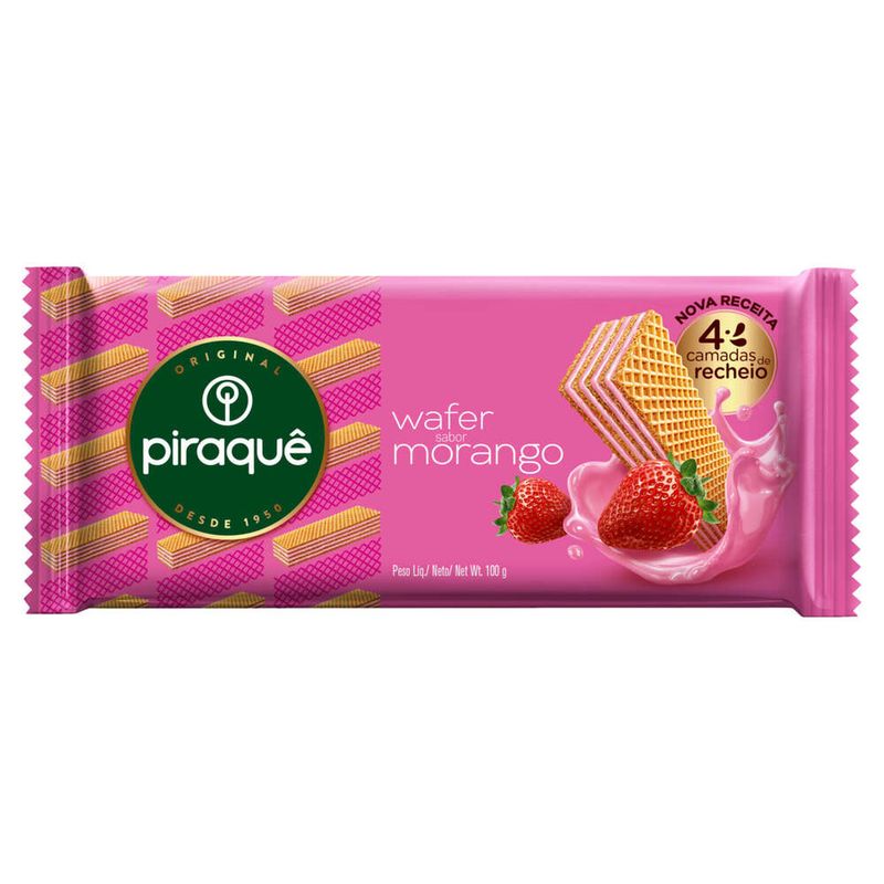 Biscoito-Wafer-Recheio-Morango-Piraque-Pacote-100g