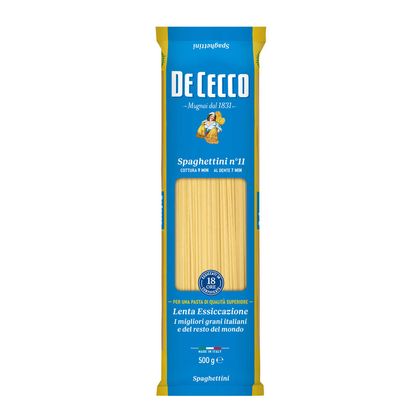 Spaghettini De Cecco Nº 11 500