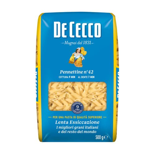 Pennettine Italiano De Cecco Nº 42 500g