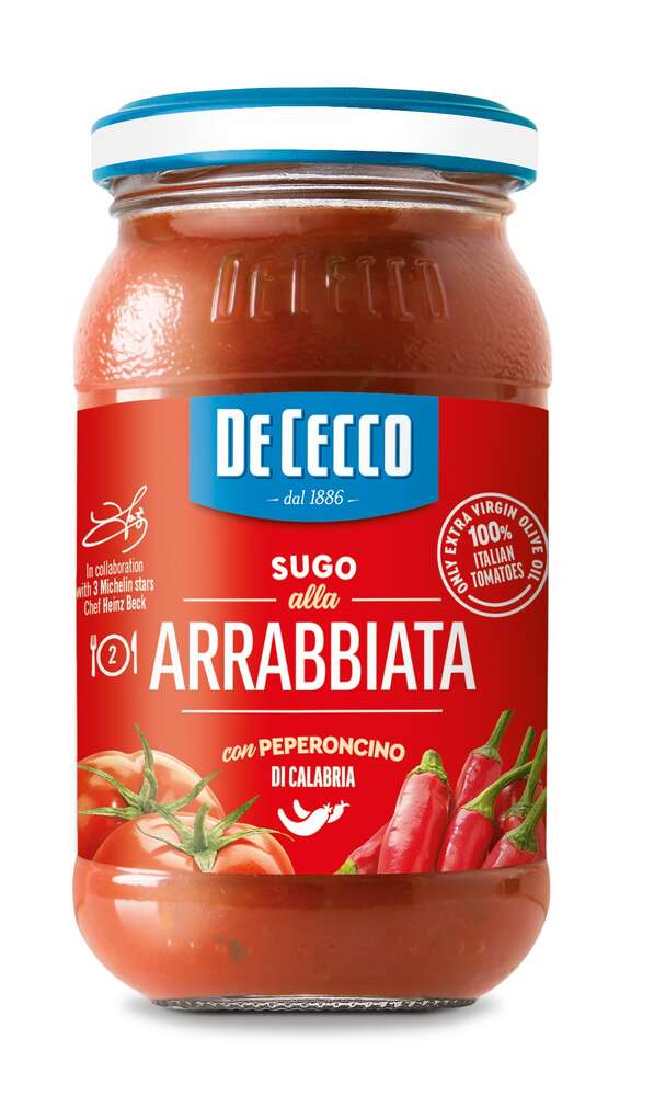 Molho-de-Tomate-Italiano-De-Cecco-all-Arrabbiata-Vidro-200g