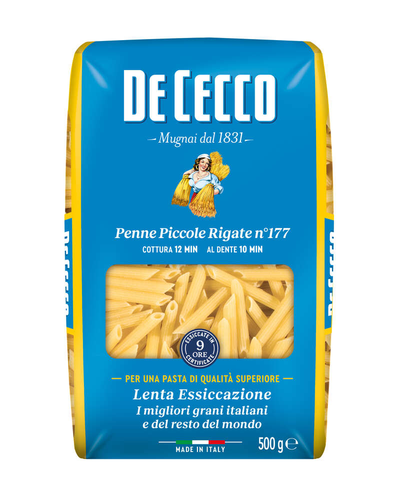 Penne-Piccole-Rigate-Italiano-De-Cecco-Nº-177-500g