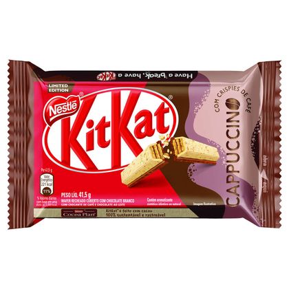 Wafer Cappuccino Kitkat Pacote 41,5g