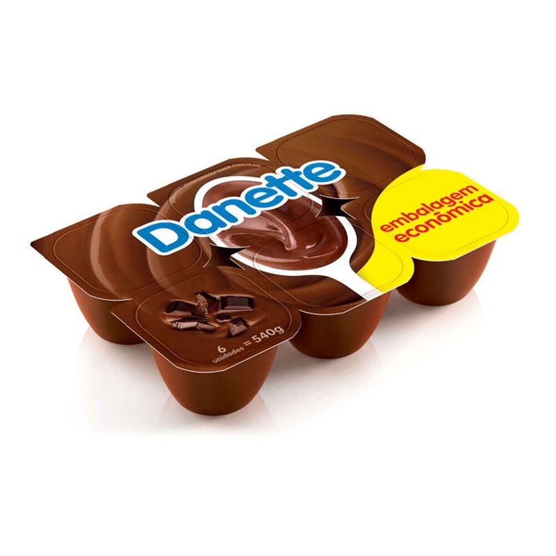 Sobremesa-Lactea-Chocolate-ao-Leite-Danette-Bandeja-540g-6-Unidades