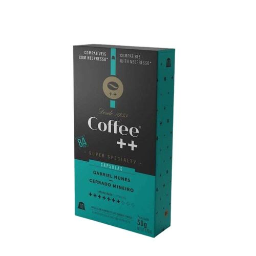 Cápsulas de Café Coffee ++ Cerrado Mineiro Caixa com 10 Unidades