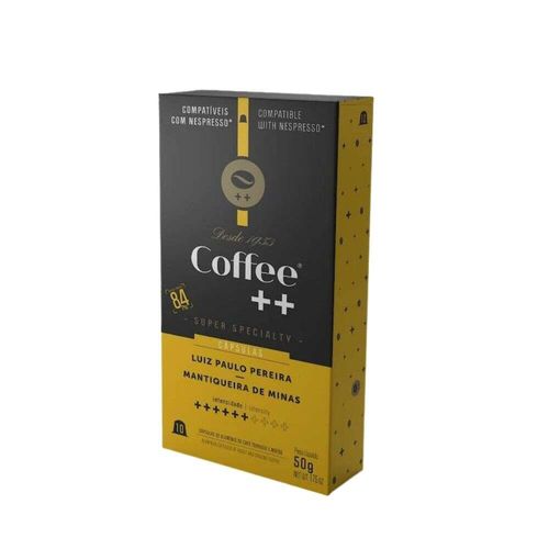 Cápsulas de Café Coffee ++ Mantiqueira de Minas Caixa com 10 Unidades