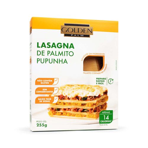 Lasagna de Palmito de Pupunha Golden Palm 255g