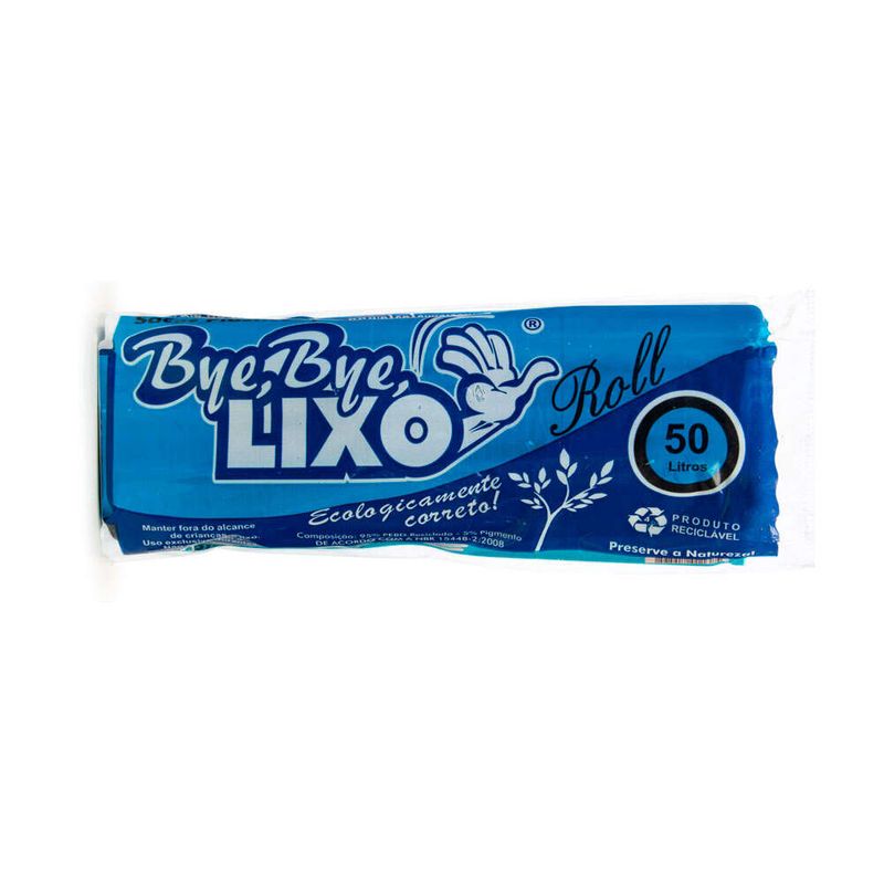 Saco-para-lixo-Bye-Bye-50L-com-30-Unidades