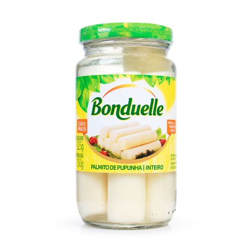 Palmito Pupunha em Conserva Inteiro Bonduelle 150g