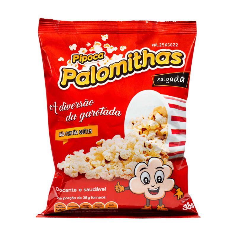 Pipoca-Pronta-Salgada-Palomithas-Pacote-35g