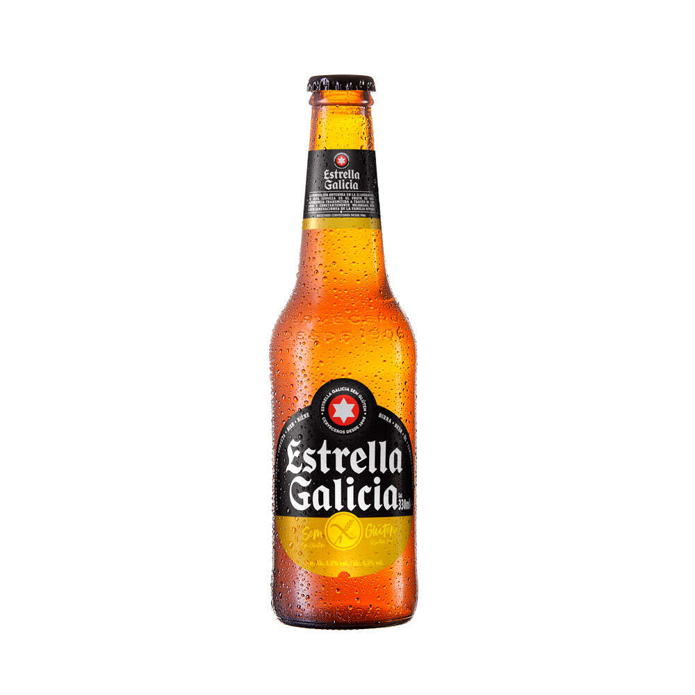 Cerveja Estrella Galicia Sem Glúten Long Neck 330ml Zona Sul 2199