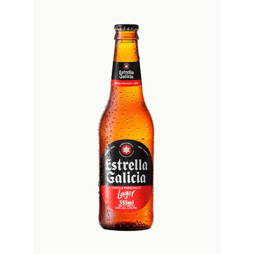 Cerveja Estrella Galicia Long Neck 355ml